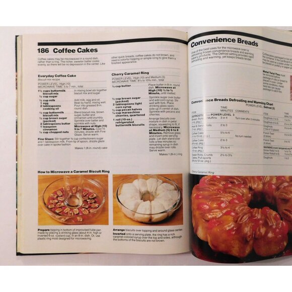 Microwave Guide and Cookbook Vintage 1982 HB Over 500 Pictures How to Techniques - Picture 6 of 6